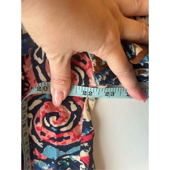 Flying Tomato Boho Kimono embroidered sz M - L colorful - Picture 5 of 6